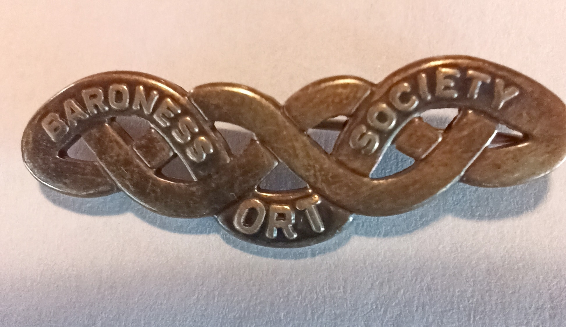 Baroness ORT Society Pin