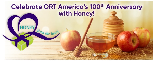Celebrate 100 Years of ORT America with Honey